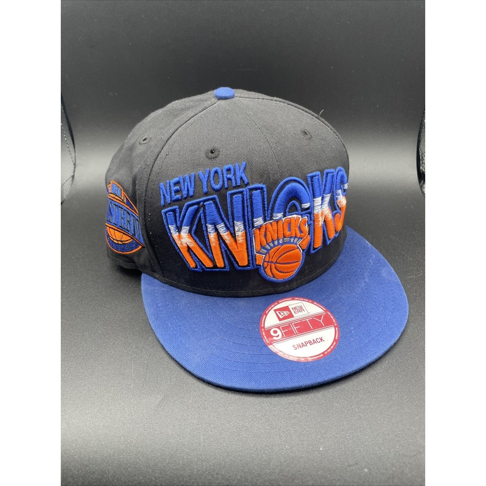 New Era NY Knicks Ball Cap Hat Snap Back Embroidered Adult Hardwood Classics